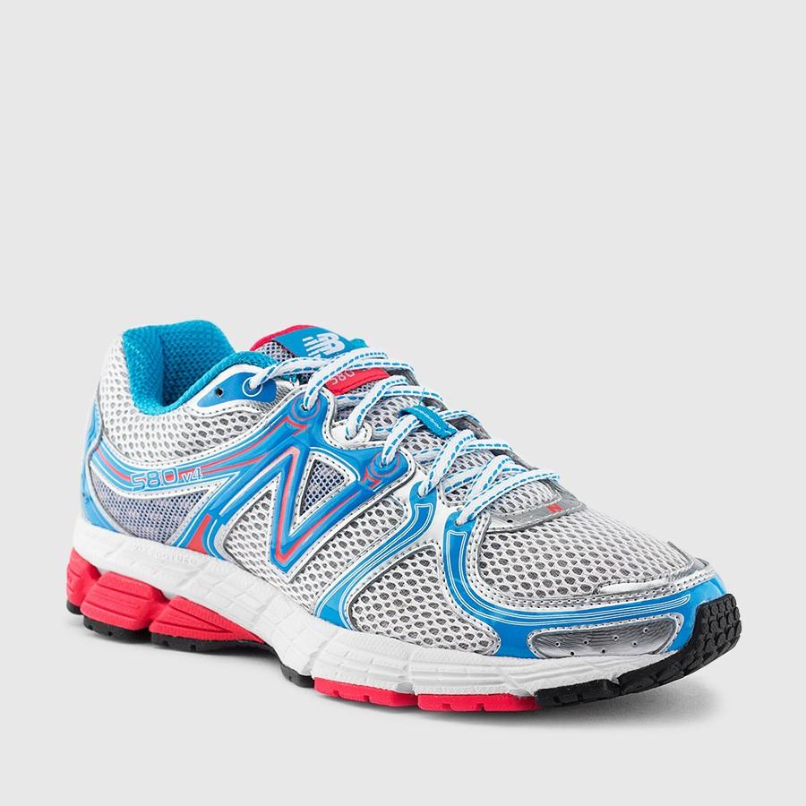 new balance 580 kvinner hvitblå sko Sykepleier Sko i7dzs